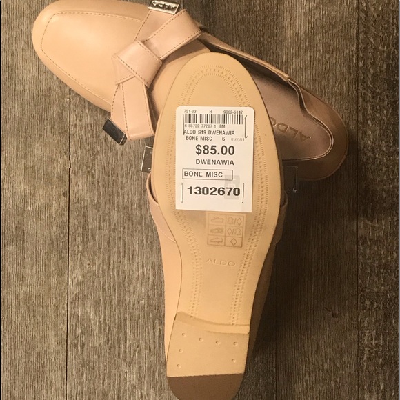 NWT Aldo Size 6 Baby Pink Flats - Picture 6 of 6